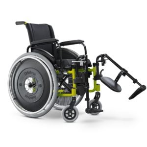 Cadeira de rodas com elevação